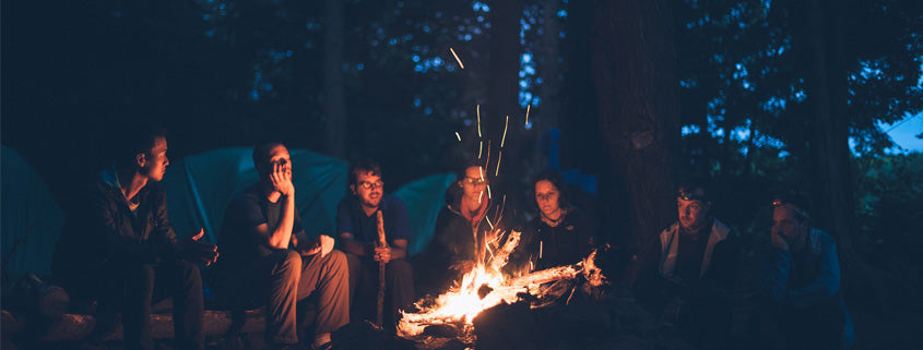 How to start a fire in the snow?