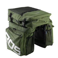 ROSWHEEL MTB Mountain Bike Carrier Rack Bag 3 In 1 - The Family Camper