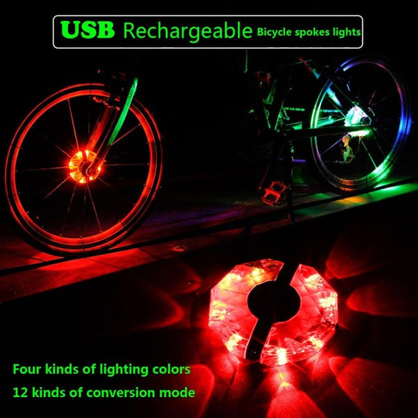 New Youthful Men's USB Rechargeable Bike Light - The Family Camper